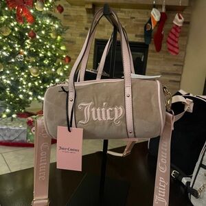 Juicy Couture Mini Barrel Purse